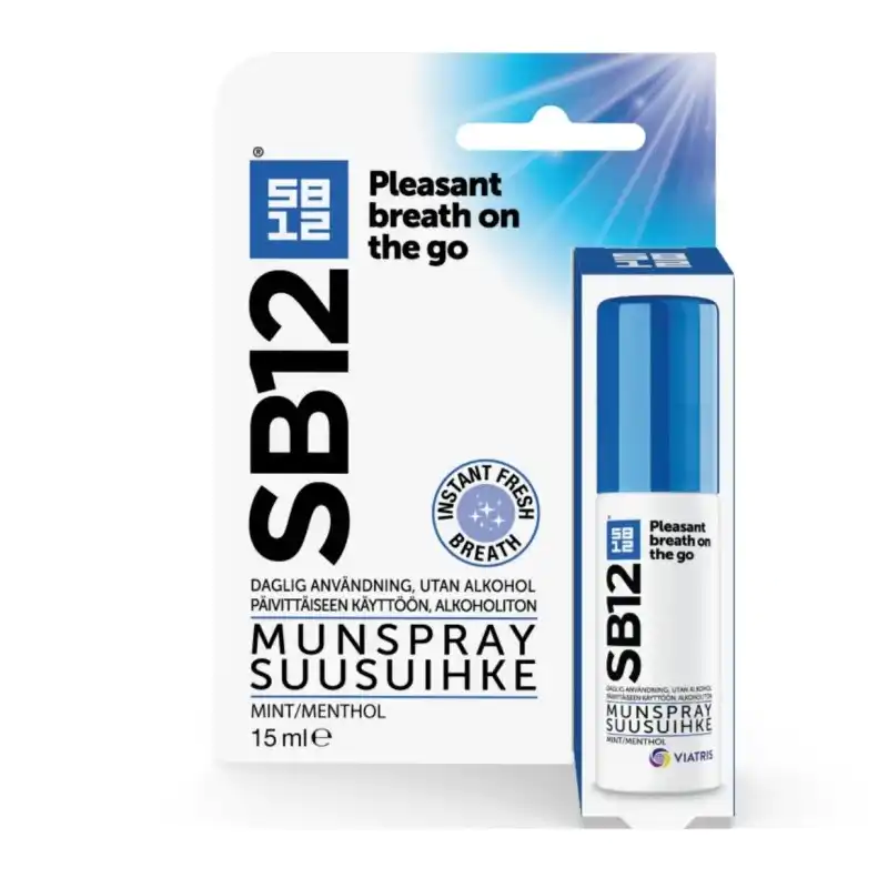 SB12 Mouth Fresh Breath Spray 15 ml